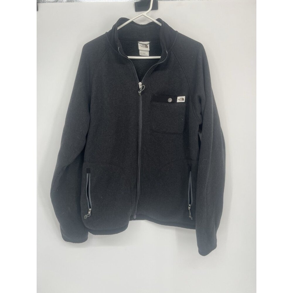The North Face Men's‎ Black Gordon Lyons Full Zip Fleece Lined Jacket Size Small